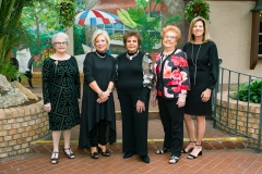 WomenofAviva-1HonoreesIsabelBecker,SusiSteenbarger,SheilaBirnbaum,SandyKlein,JudithSchwartz