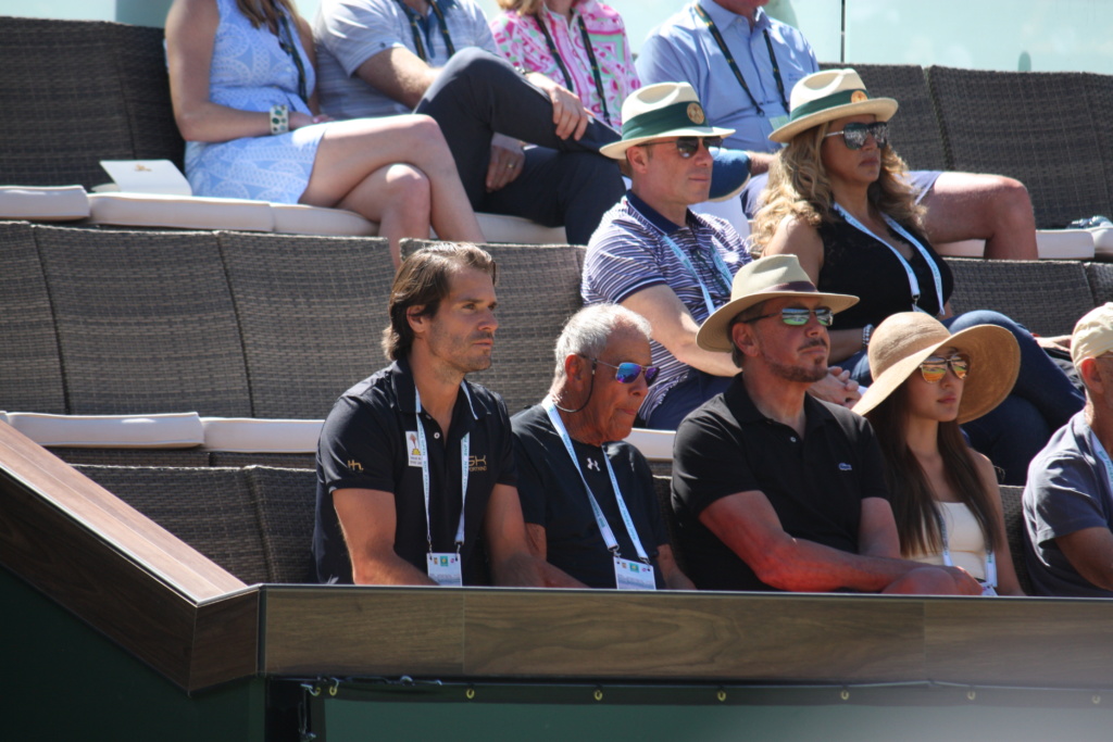The stands at the BNP Paribas Open in Indian Wells, California